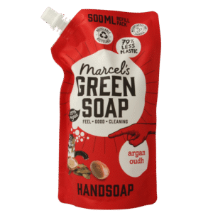 Marcel's Green Soap Handzeep argan & oudh navul