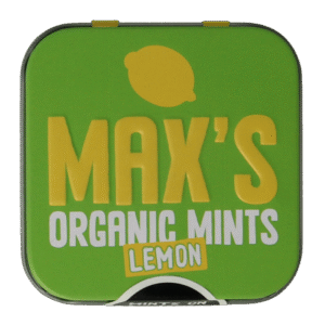 Max mints Lemon blikje vierkant bio