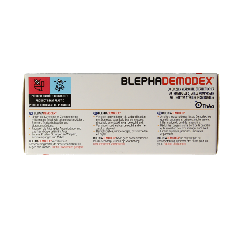 Diversen Blephademodex reiniging tissues - Afbeelding 3