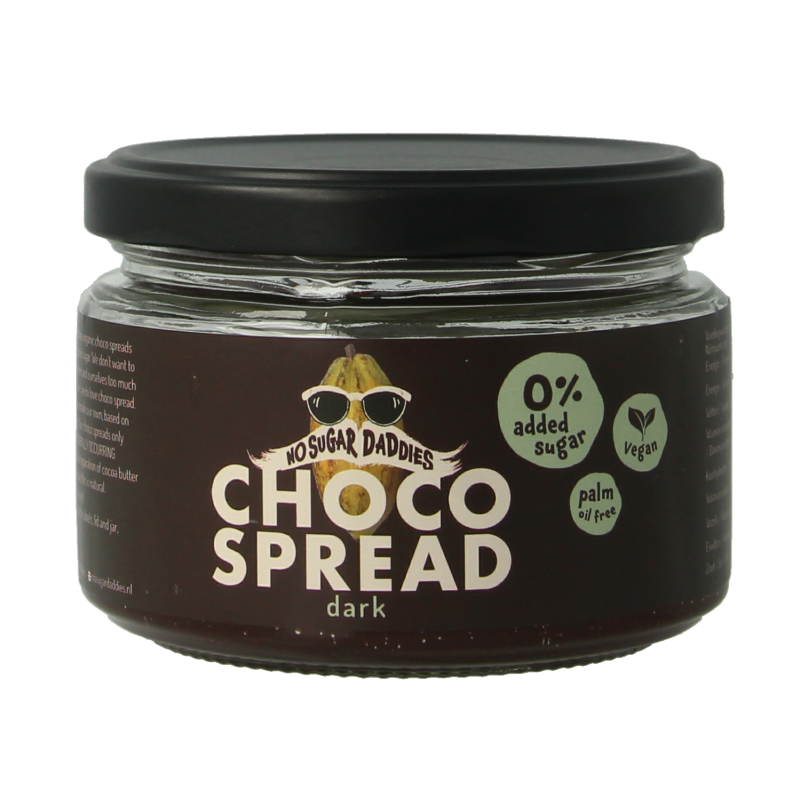 No Sugar Daddies Chocopasta puur bio