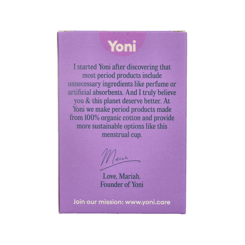 Yoni Menstruatiecup maat 2 - Afbeelding 3