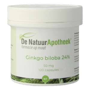 Natuurapotheek Ginkgo biloba 24% 50mg