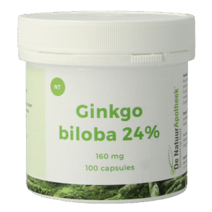 Natuurapotheek Ginkgo biloba 24% 160mg