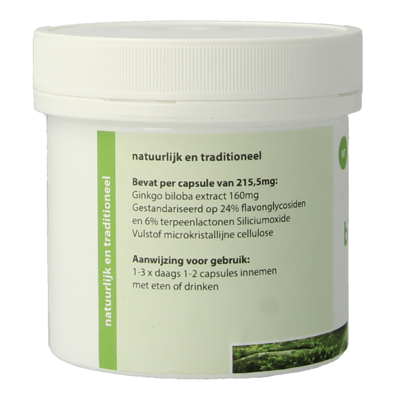 Natuurapotheek Ginkgo biloba 24% 160mg - Afbeelding 2