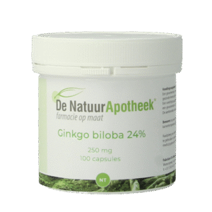 Natuurapotheek Ginkgo biloba 24% 250mg
