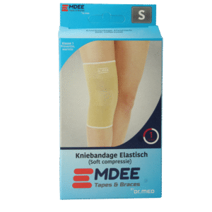 Emdee Elastic support knie maat S huidskleur