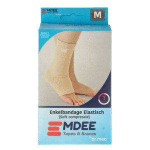 Emdee Elastic support enkel maat M huidskleur