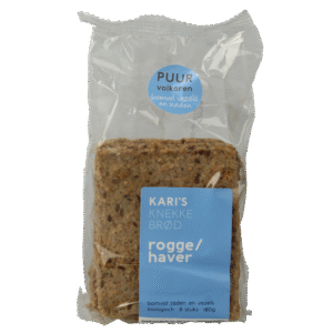 Kari's Crackers  Knekkebrod rogge/haver bio