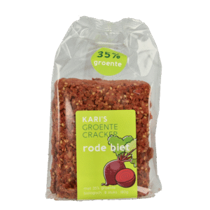 Kari's Crackers  Groentecracker rode biet bio