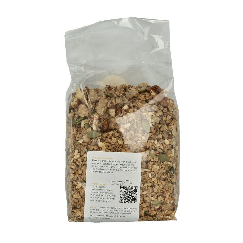 Kari's Crunch Granola boekweit noot zaad bio - Afbeelding 2