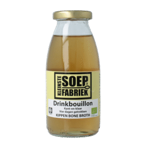 Kleinstesoepfabriek Drinkbouillon kip bio