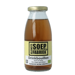 Kleinstesoepfabriek Drinkbouillon rund bio