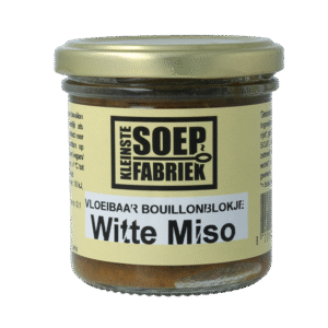 Kleinstesoepfabriek Vloeibaar bouillonblokje witte miso