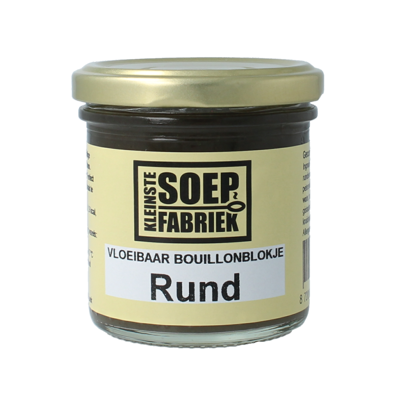 Kleinstesoepfabriek Vloeibaar bouillonblokje rund bio
