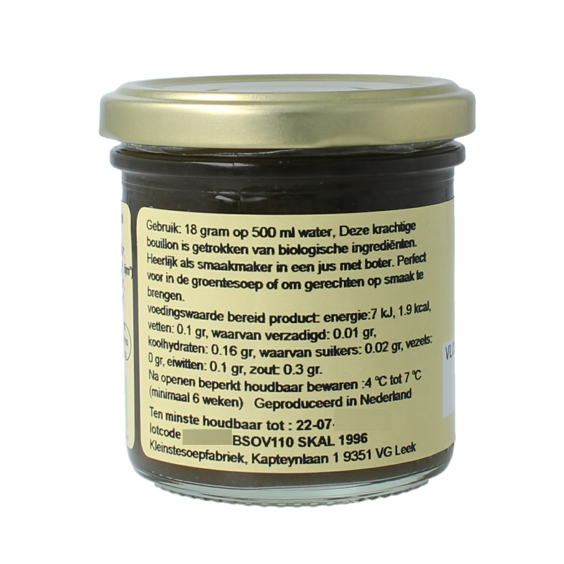 Kleinstesoepfabriek Vloeibaar bouillonblokje rund bio - Afbeelding 2