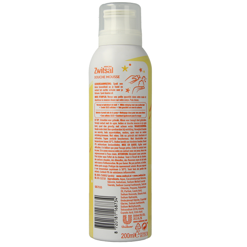 Zwitsal Douche mousse original - Afbeelding 2