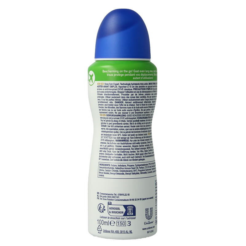 Rexona Deodorant spray compressed original - Afbeelding 4