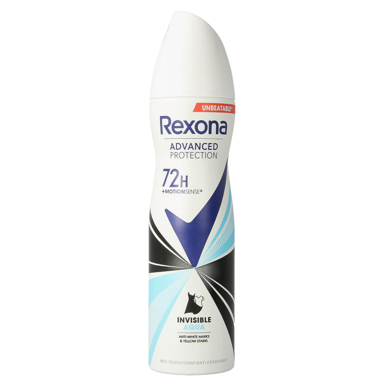 Rexona Deodorant spray invisible aqua
