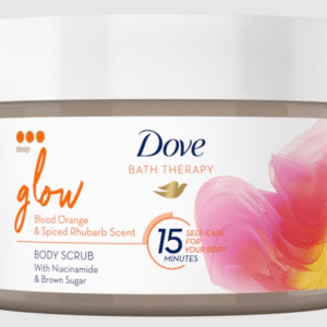 Dove Glow body scrub