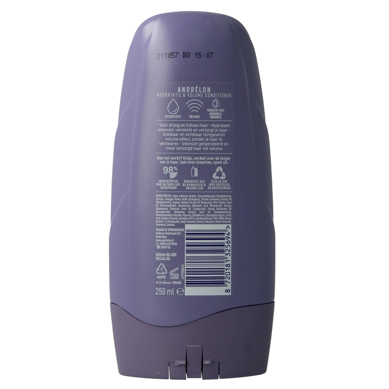 Andrelon Conditioner hydratatie & volume - Afbeelding 2