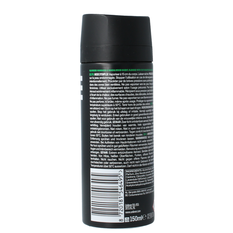 AXE Deodorant bodyspray Africa - Afbeelding 3