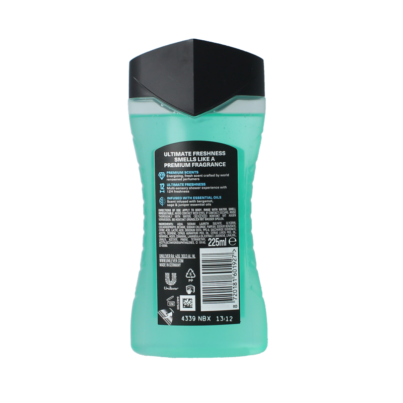 AXE Showergel aqua bergamot - Afbeelding 2