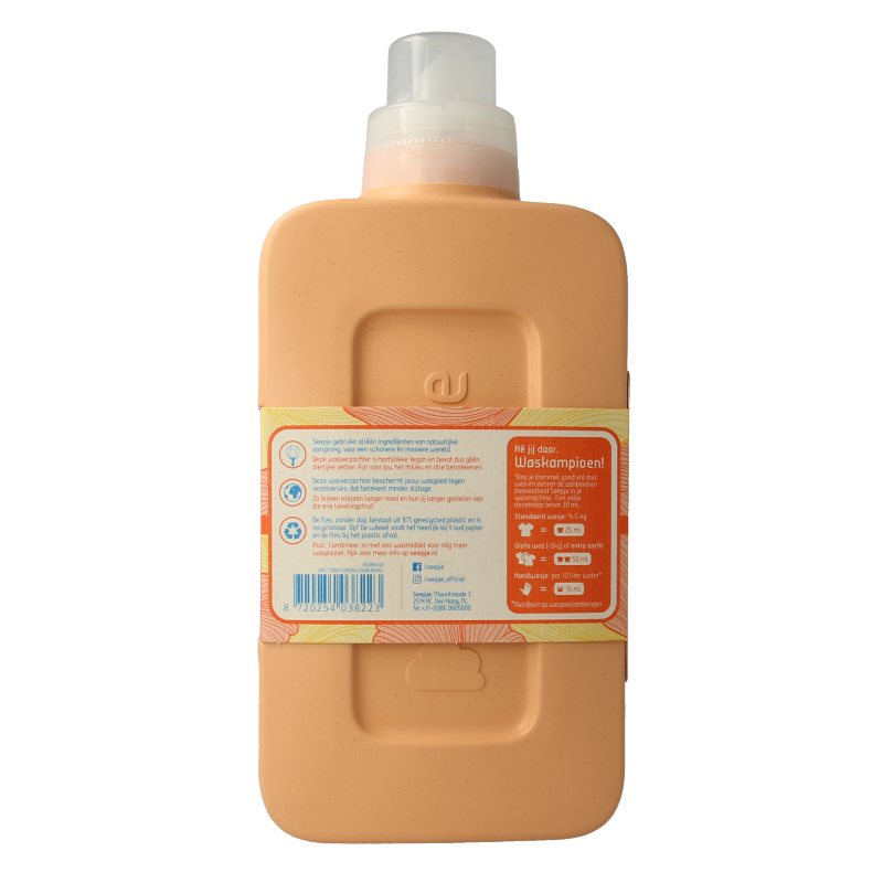 Seepje Wasverzachter sandelhout en perzik - Afbeelding 3