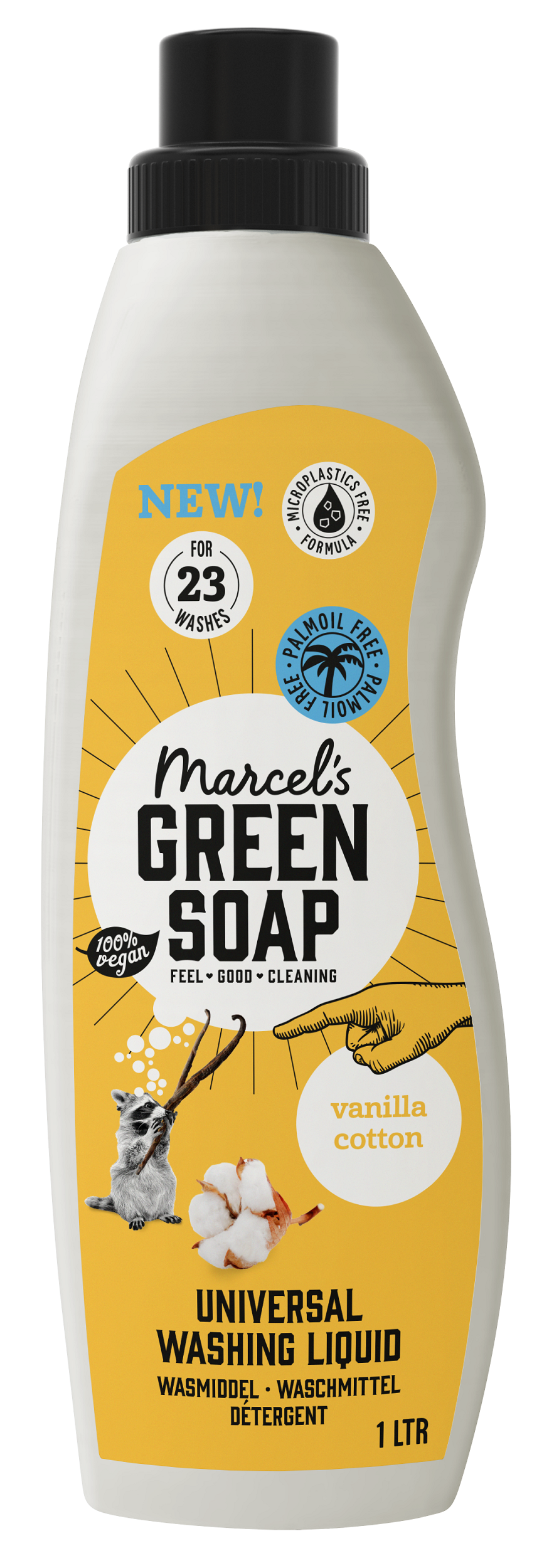 Marcel's Green Soap Wasmiddel universeel vanille & katoen