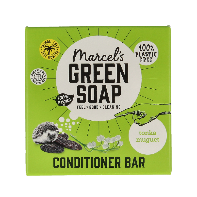 Marcel's Green Soap Conditioner bar tonka & muguet