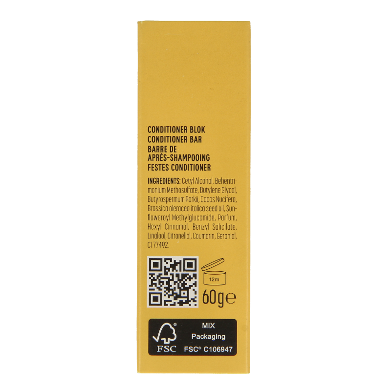 Marcel's Green Soap Conditioner bar vanilla & cherry blossom - Afbeelding 2