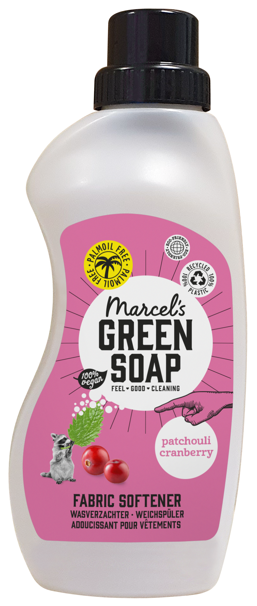 Marcel's Green Soap Wasverzachter patchouli & cranberry