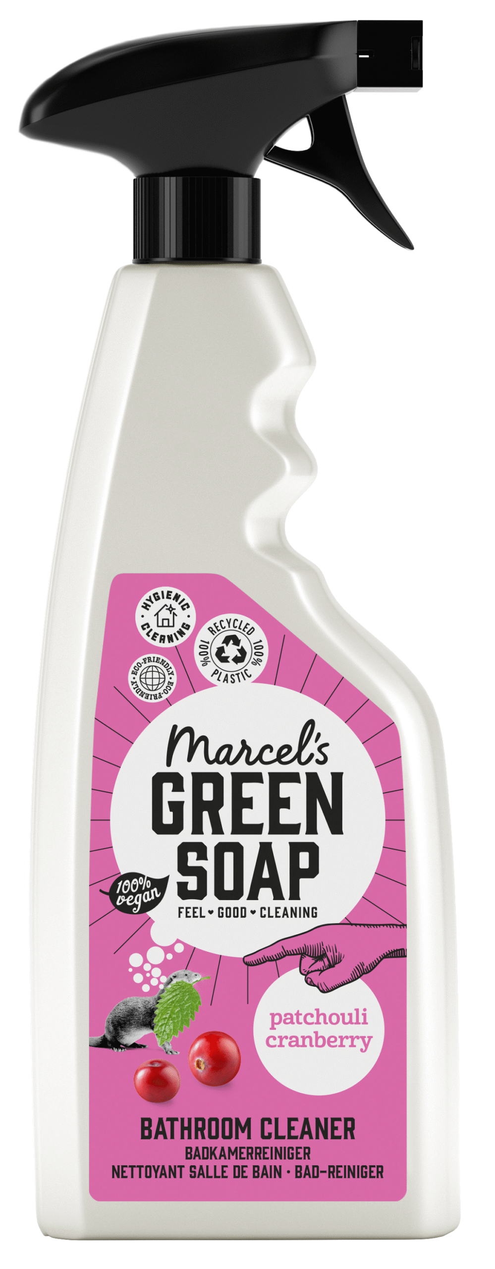 Marcel's Green Soap Badkamerspray patchouli & cranberry