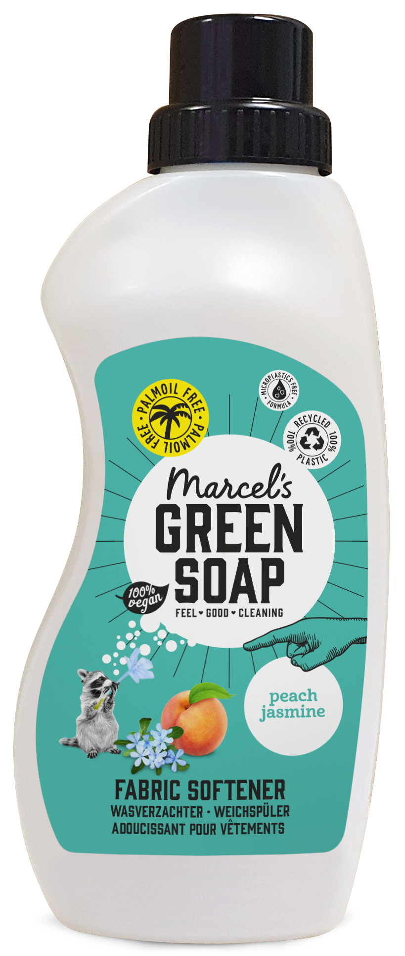 Marcel's Green Soap Wasverzachter perzik & jasmijn