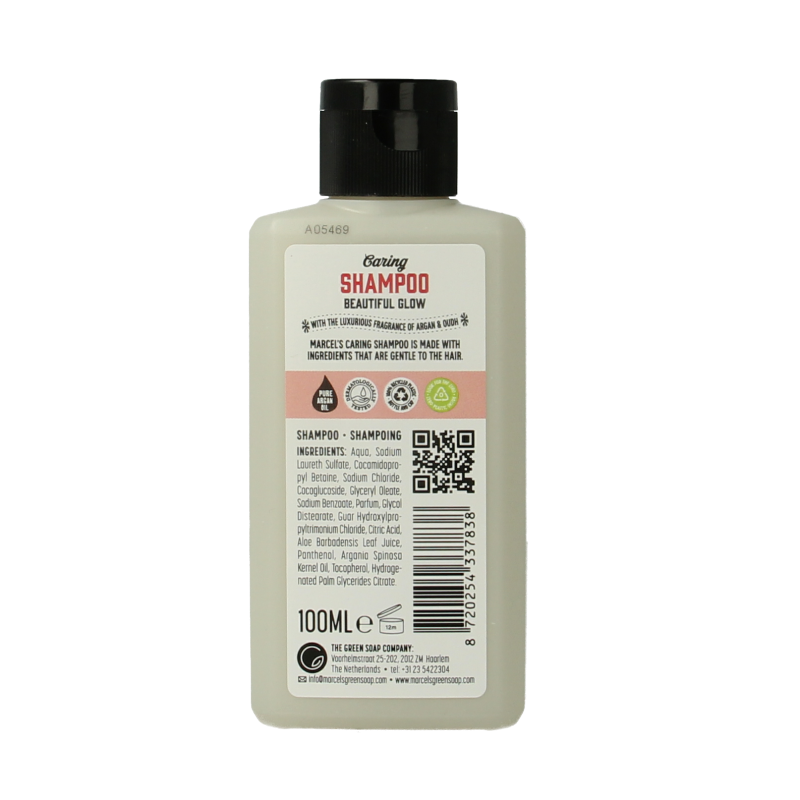 Marcel's Green Soap Shampoo mini argan & oudh - Afbeelding 2
