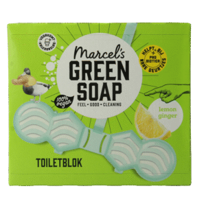 Marcel's Green Soap Toiletblok citroen & gember