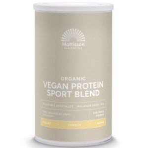 Mattisson Organic sport vegan protein blend vanille