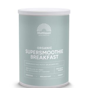 Mattisson Organic supersmoothie breakfast bio