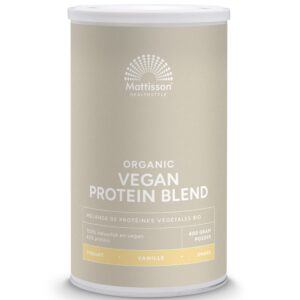 Mattisson Organic vegan protein blend vanilla