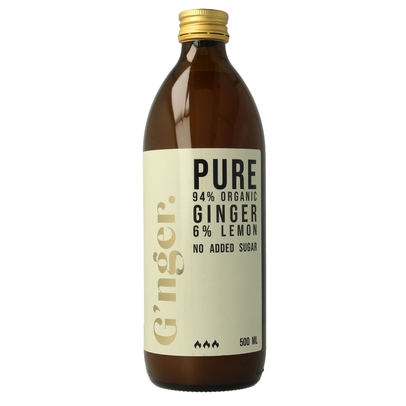 G'nger Gembersap met citroensap bio