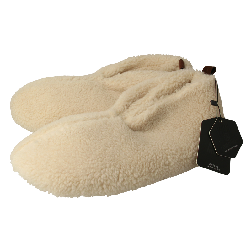 Apollo Slof dames teddy offwhite 39/40