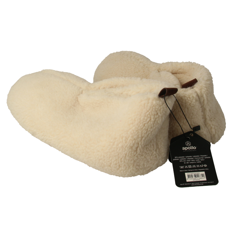 Apollo Slof dames teddy offwhite 39/40 - Afbeelding 2