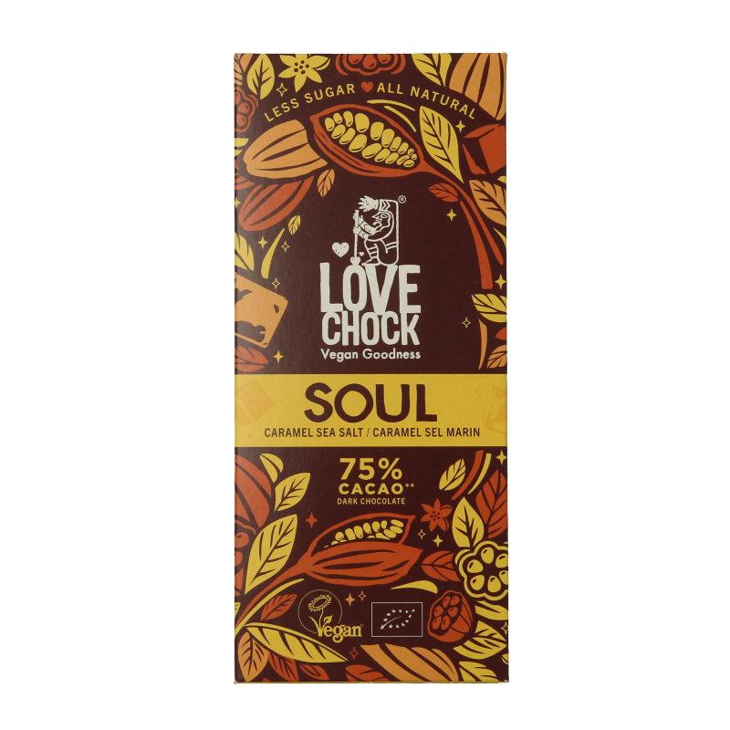 Lovechock Soul caramel sea salt bio