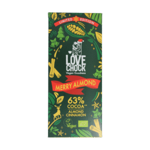 Lovechock Merry almond 63% bio