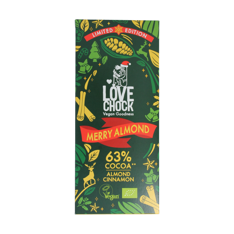 Lovechock Merry almond 63% bio