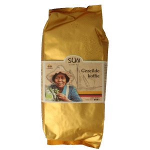SUN Coffee Gezeilde koffiebonen dark roast bio