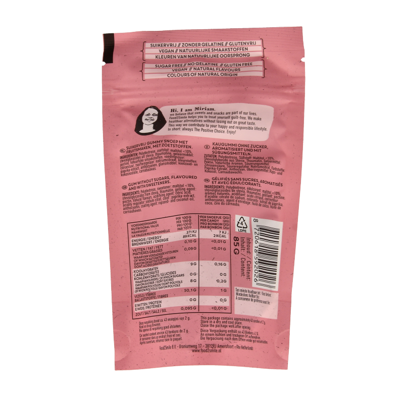 Food2Smile Fruit tastic gummy - Afbeelding 2