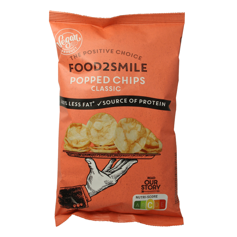 Food2Smile Popped chips classic