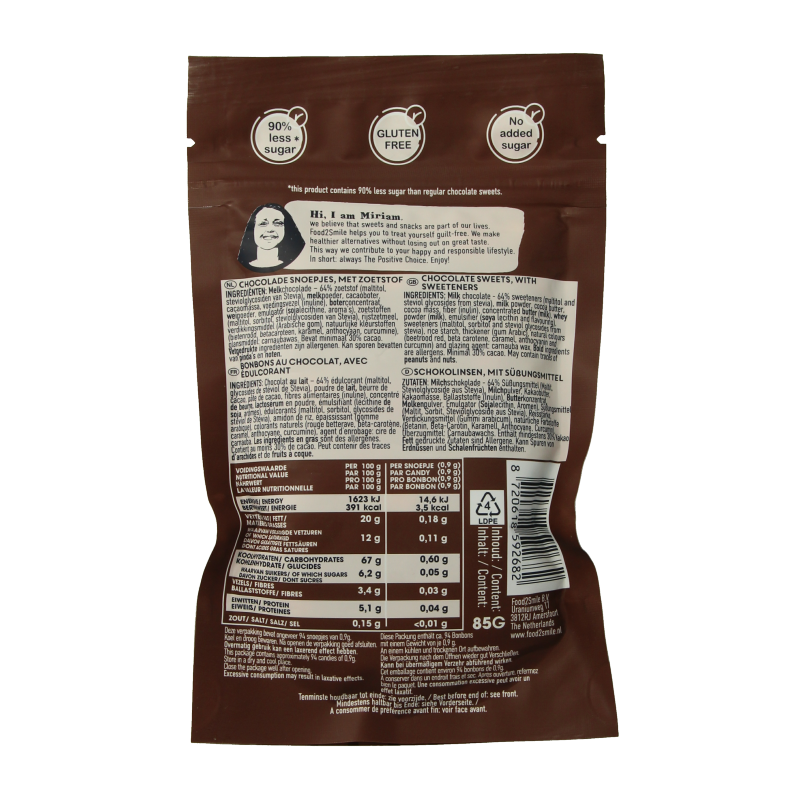Food2Smile Chocosmiles - Afbeelding 2