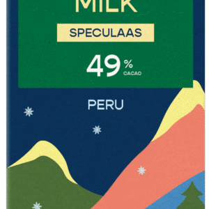 Chocolatemakers Kerstreep milky speculaas bio