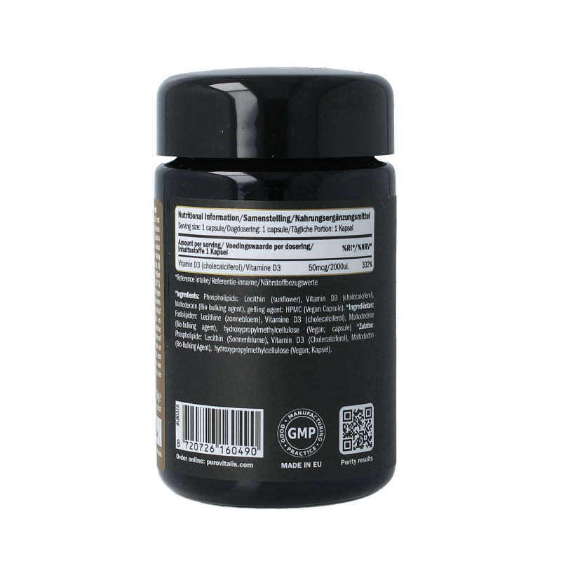Purovitalis Liposomal vitamine D3 - Afbeelding 2